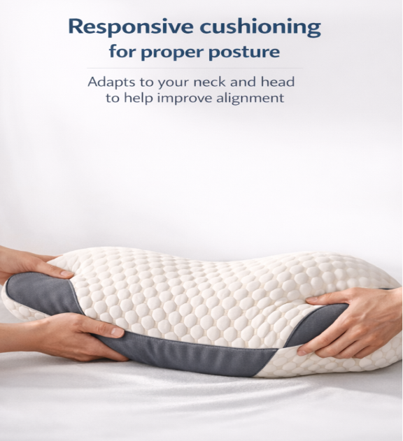 Ergonomic Neck Support Pillow